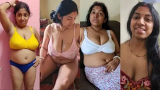 Bengali Milf with Boobs Show & Fucking in Doggy Video Full